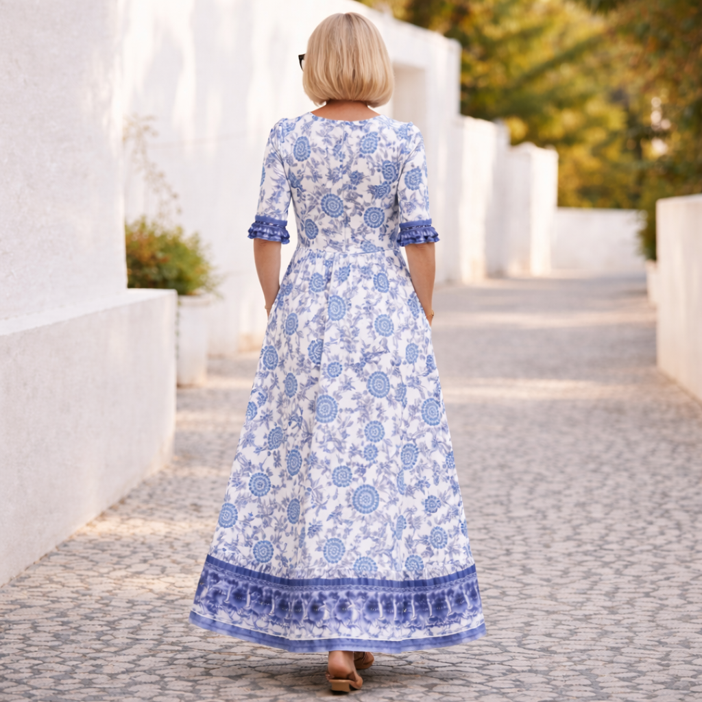 Ella | Elegant Floral Dress with a Breezy, Effortless Feel