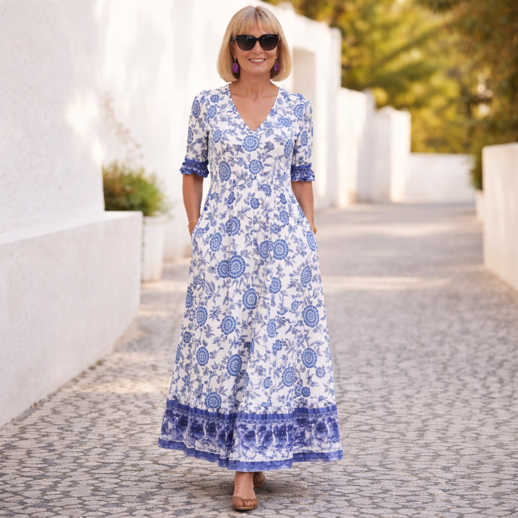 Ella | Elegant Floral Dress with a Breezy, Effortless Feel