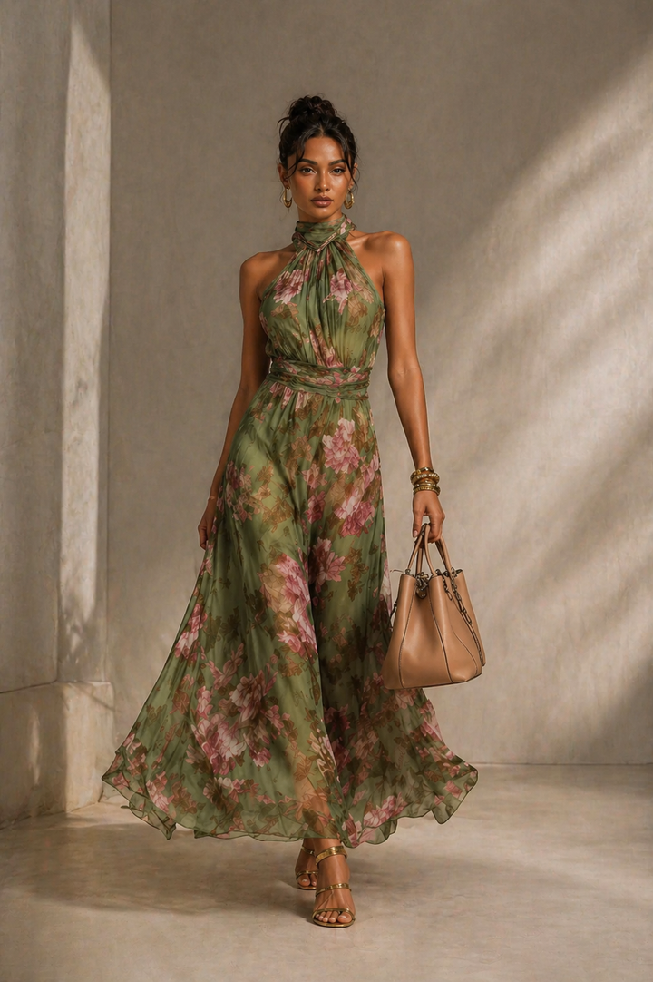 Sophie | Elegant Floral Summer Dress