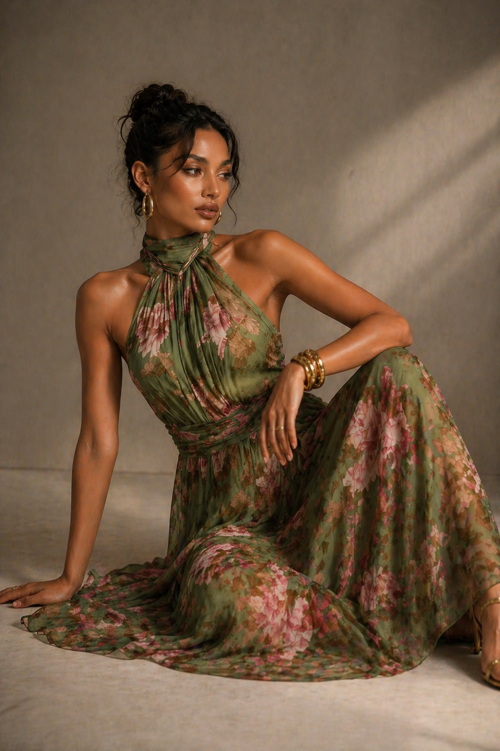 Sophie | Elegant Floral Summer Dress