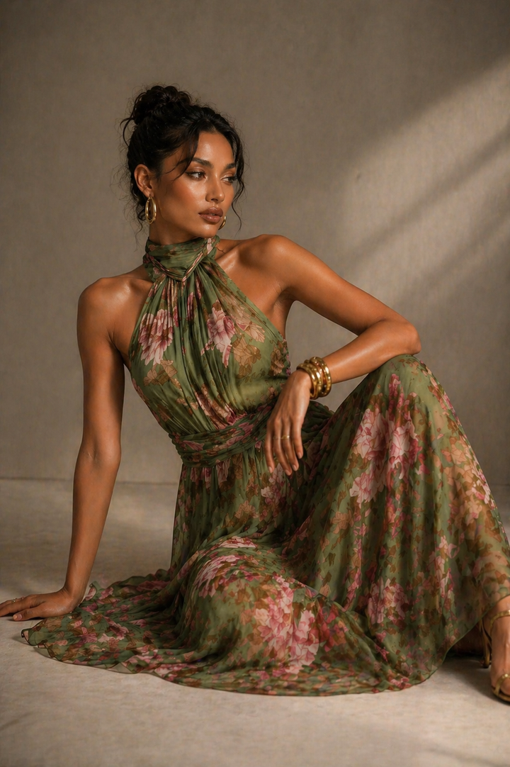 Sophie | Elegant Floral Summer Dress