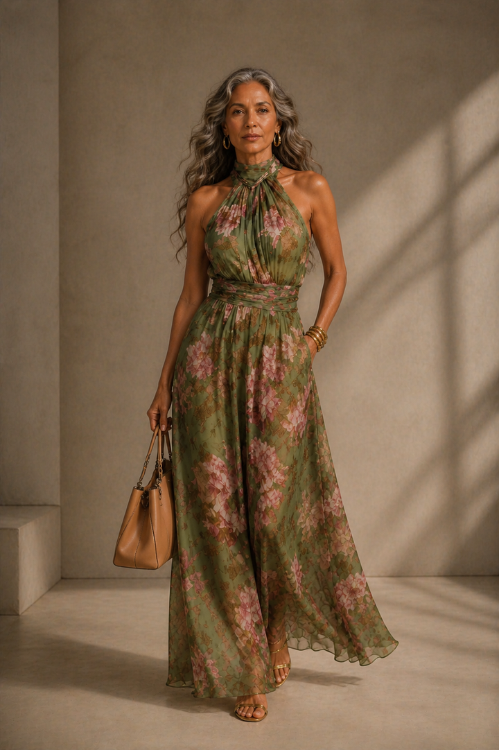 Sophie | Elegant Floral Summer Dress