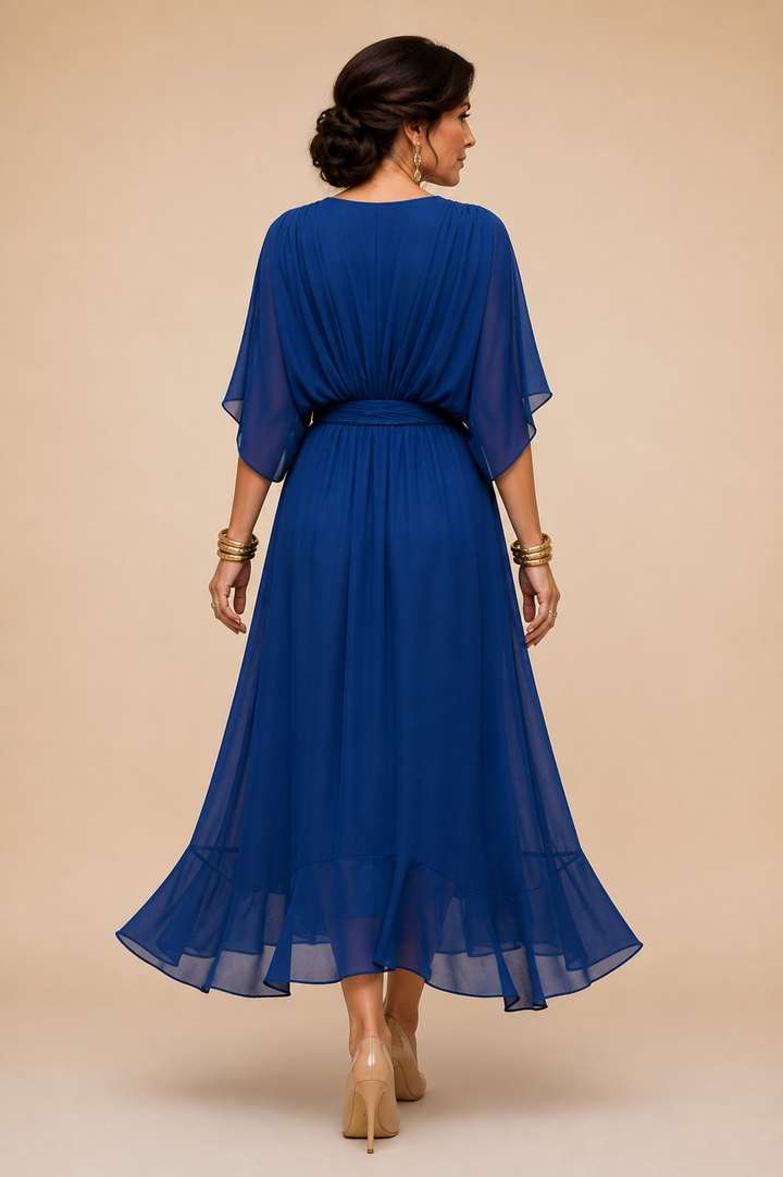 Sorena | Elegant V-Neck Maxi Dress