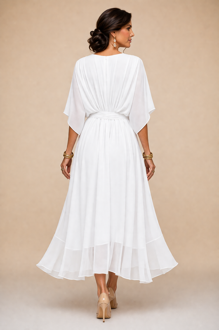 Sorena | Elegant V-Neck Maxi Dress