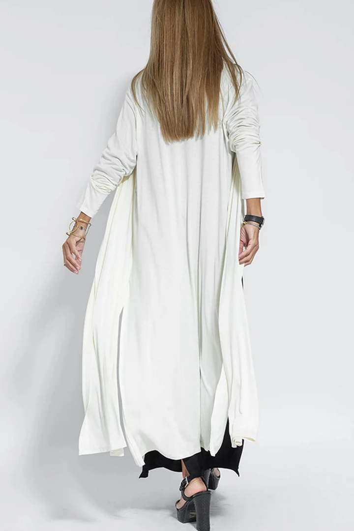 Solid Color Sleeveless Maxi Dress