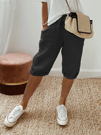 Claire - Cotton Shorts for Women